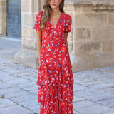 VESTIDO MANILA ROJO