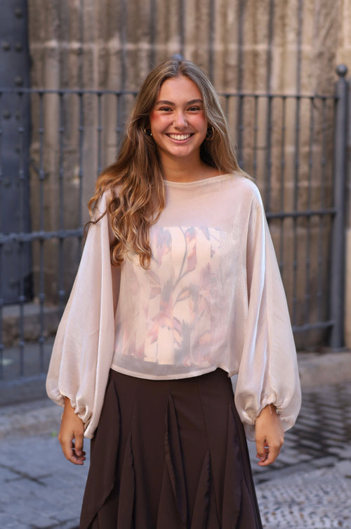 BLUSA CAPA CRUDA