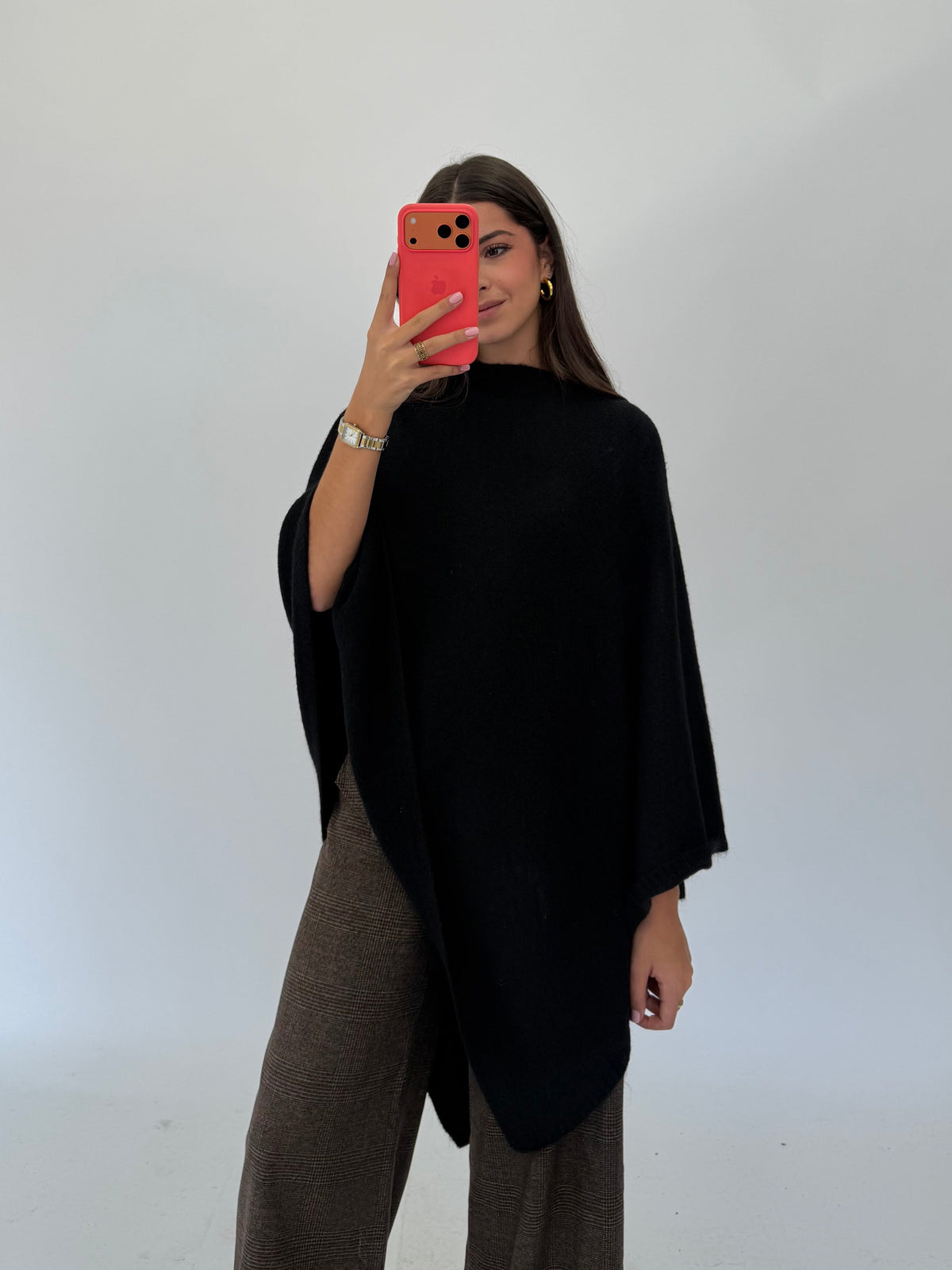 PONCHO ELENA NEGRO
