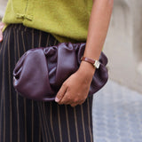 BOLSO CONCHA XL BURDEOS