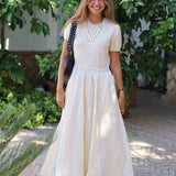 VESTIDO ASUNCIÓN CRUDO