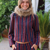 CHAQUETA CAYETANA AZUL