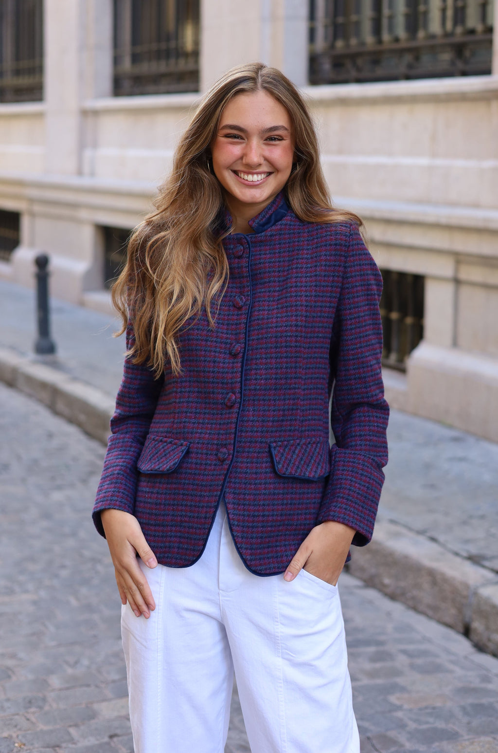 CHAQUETA VERONICA AZUL