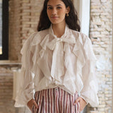 BLUSA OSUNA LAZO CRUDA