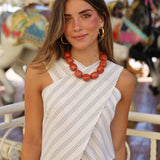 TOP CRUZADO LUREX BLANCO
