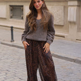 PANTALON GASA ANIMAL PRINT