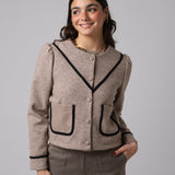 CHAQUETA BEGOÑA BEIGE