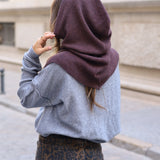 BALACLAVA BOTONES BERENJENA