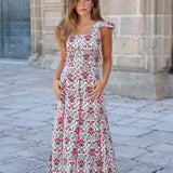 CONJUNTO VIOLETA ROJO