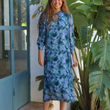 VESTIDO CAMPANA AZUL