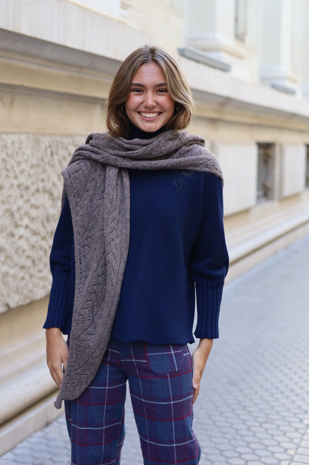 PONCHO CALADO TOPO