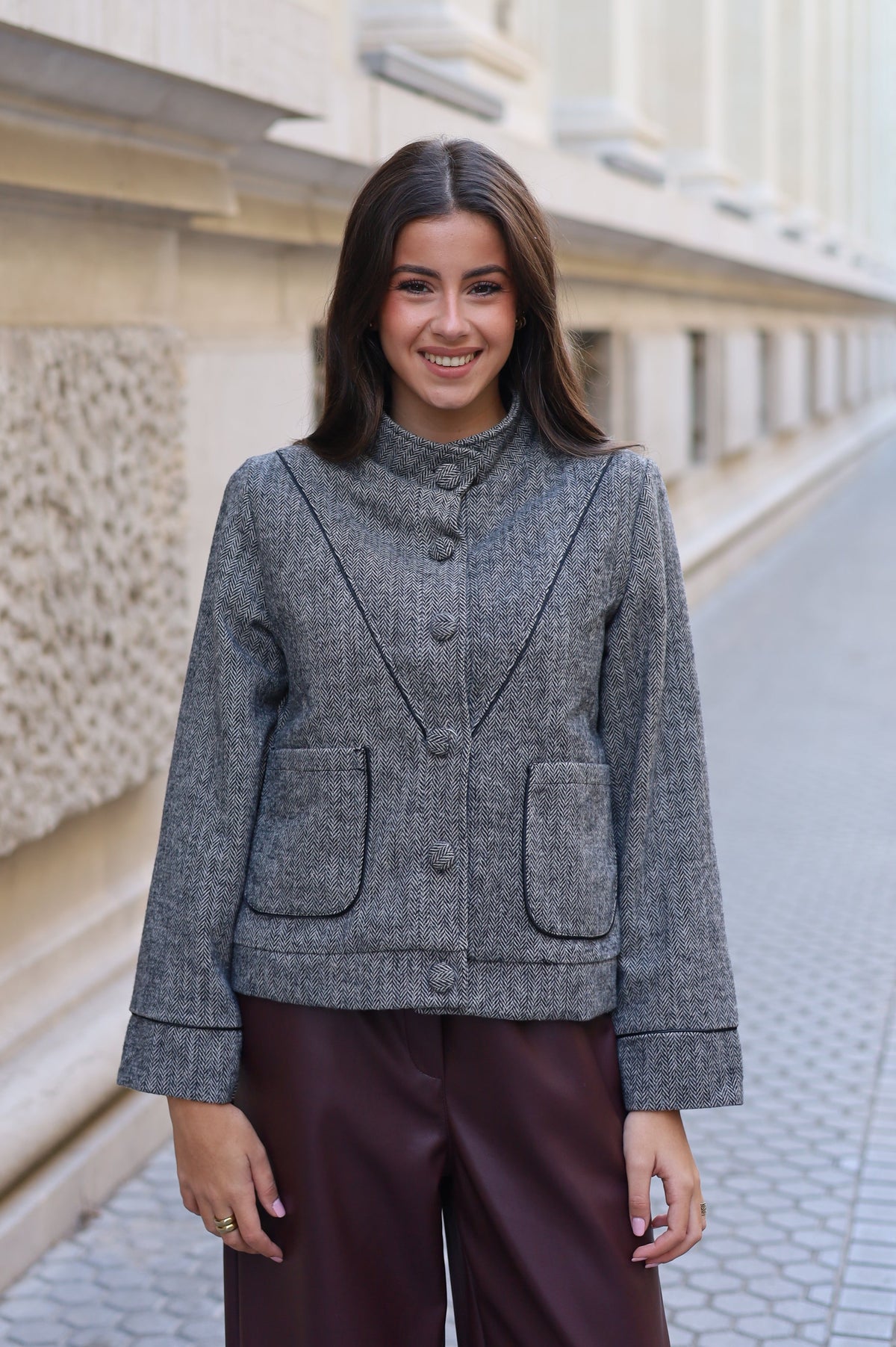 CHAQUETA COPENHAGUE GRIS