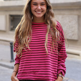 CAMISETA CAROLINA ROSA FUCSIA