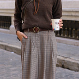 PANTALON PALAZZO CUADROS