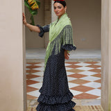 TRAJE DE FLAMENCA TERESA NEGRO