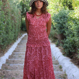 VESTIDO NIDO PALMERAS ROSA
