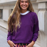 JERSEY CLAUDIA TACHAS MORADO