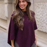 PONCHO MARTA MORADO