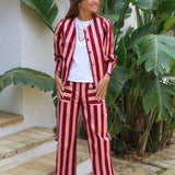 PANTALON MARIA BURDEOS