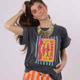 CAMISETA SARDINES GRIS