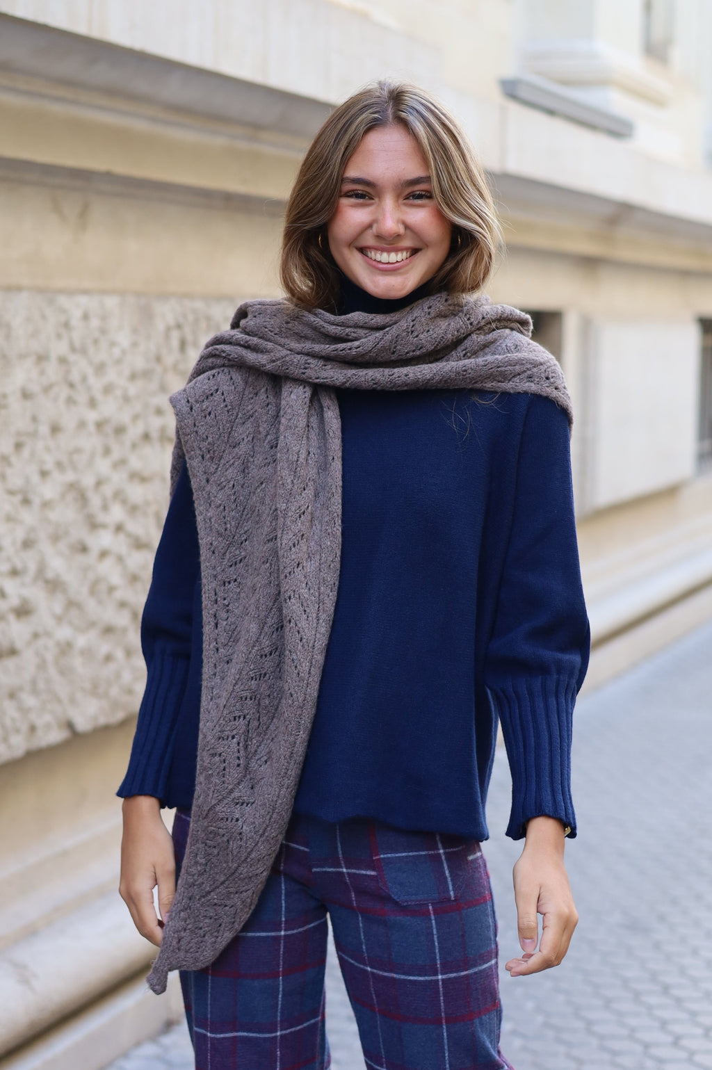 PONCHO CALADO TOPO