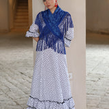 MANTON 5 VUELTAS AZUL TINTA