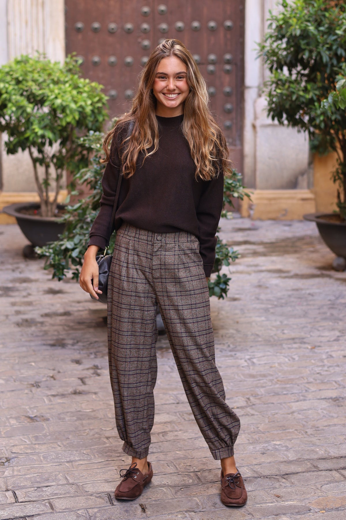 PANTALON CUADROS GRANDES