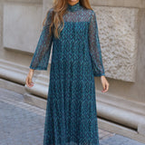 VESTIDO CUCA TURQUESA