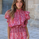 BLUSA ALFARERIA ROSA