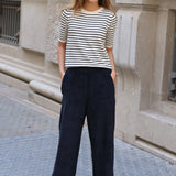 PANTALON PANA NEGRO