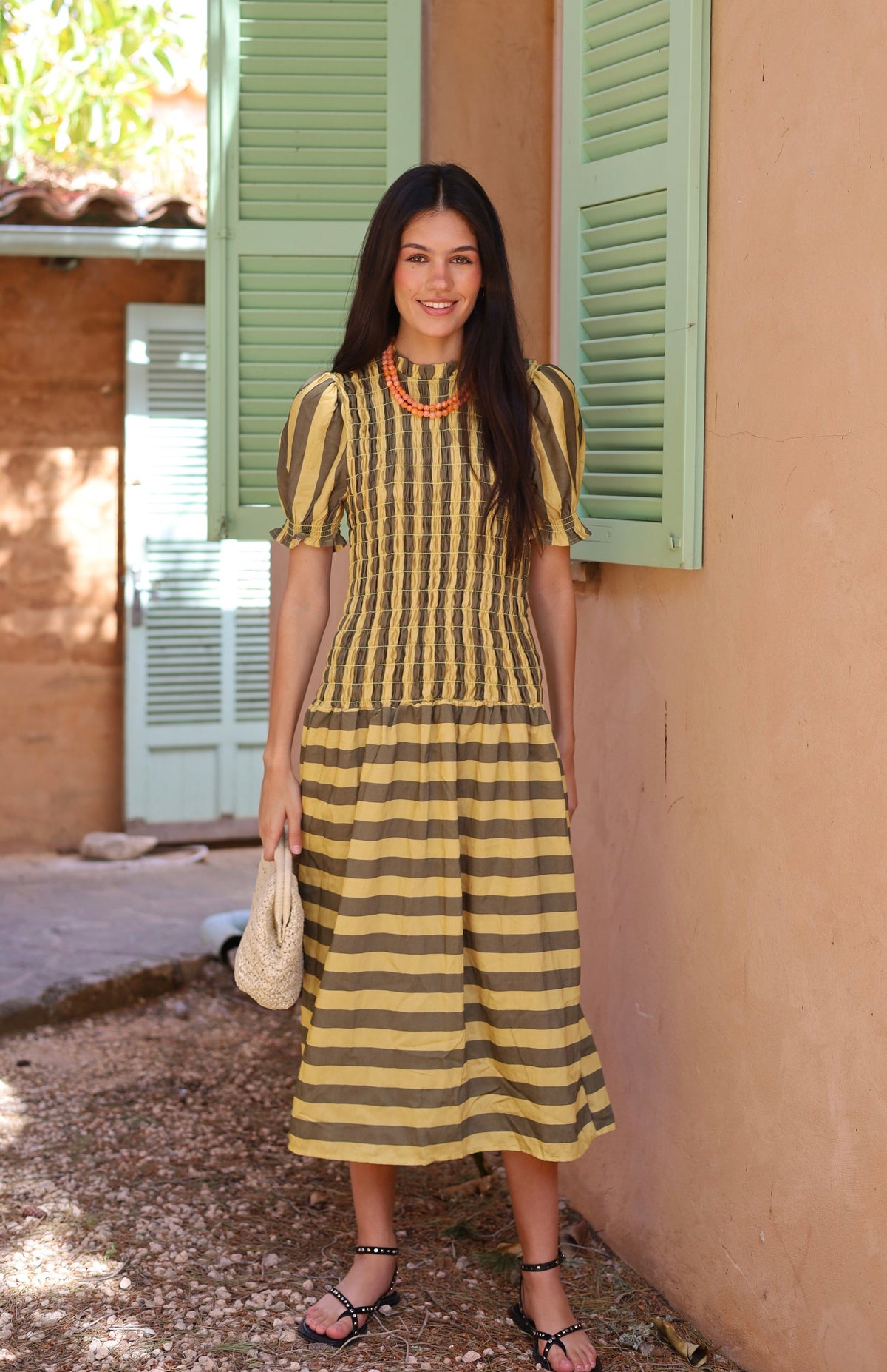 VESTIDO NIDO ROCHE AMARILLO