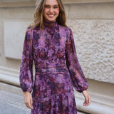 VESTIDO FUENTEBRAVIA MORADO