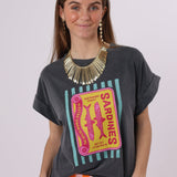 CAMISETA SARDINES GRIS