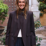 CHAQUETA TÚNEZ MARRÓN