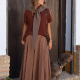 FALDA JEREZ CUADROS