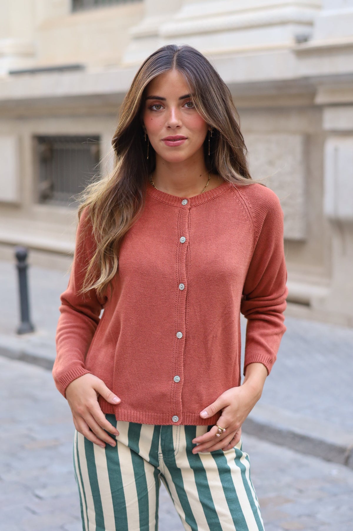 CHAQUETA BOTONES CALDERO