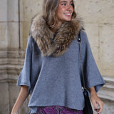 TOP JUANA PUNTO GRIS