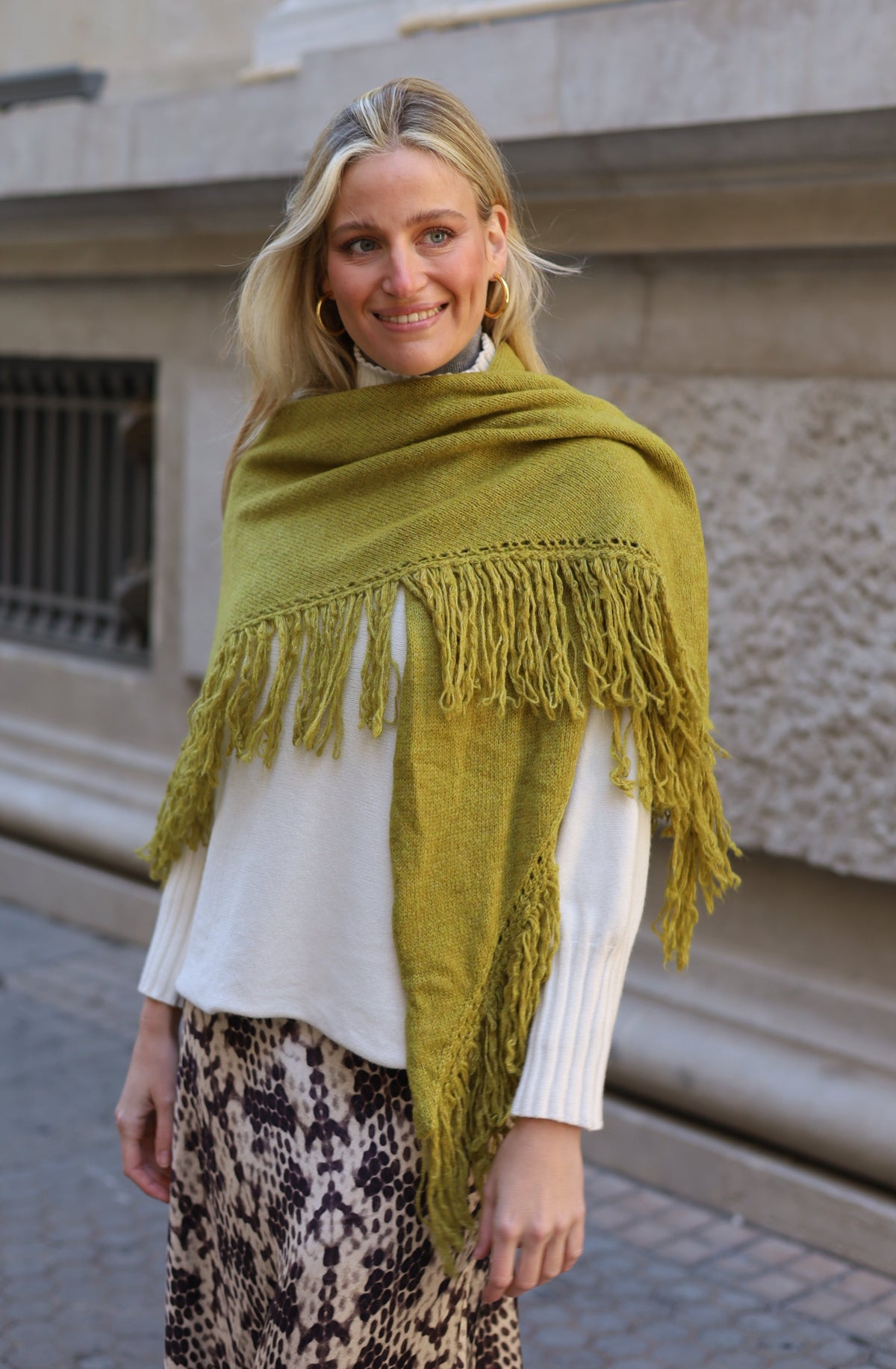 PONCHO FLECOS LIMA