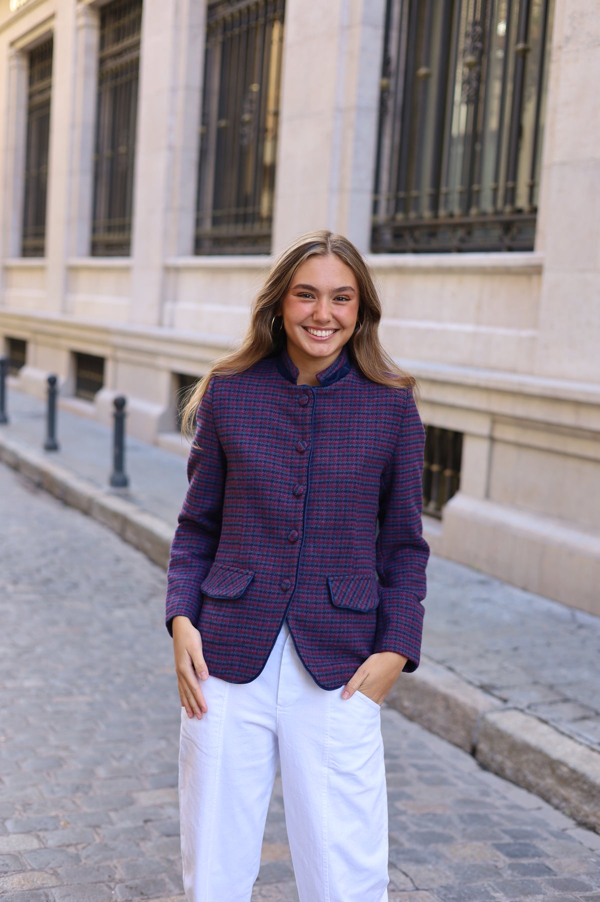 CHAQUETA VERONICA AZUL
