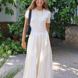 VESTIDO ASUNCIÓN CRUDO