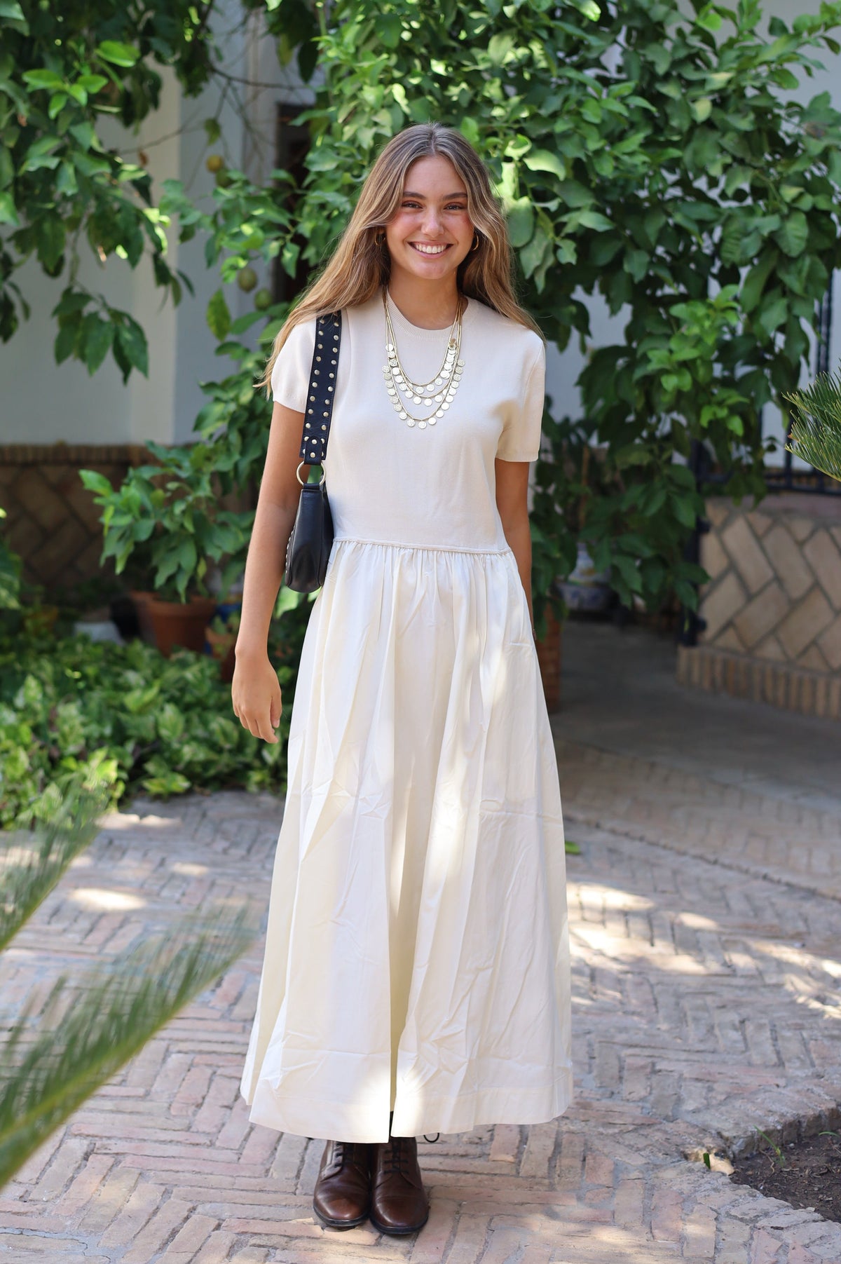 VESTIDO ASUNCIÓN CRUDO