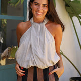 TOP ARANCHA GRIS