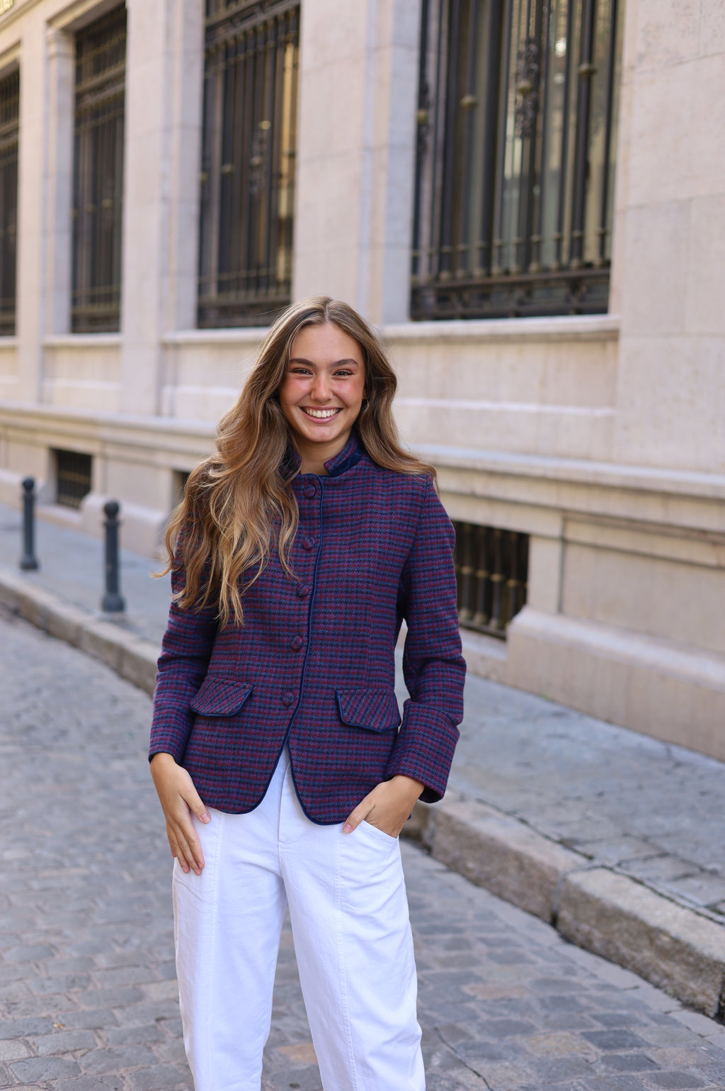 CHAQUETA VERONICA AZUL