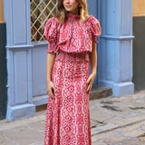 FALDA ALFARERIA ROSA