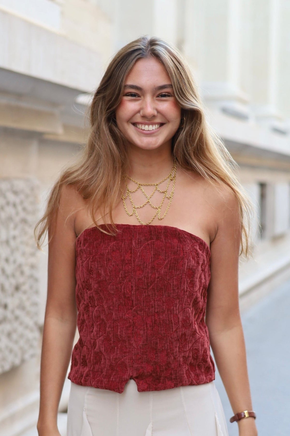 TOP CAROLINA TEJA