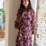 VESTIDO SANLUCAR BURDEOS