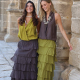 FALDA MIA MARRON