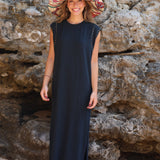 VESTIDO TACHUELAS NEGRO