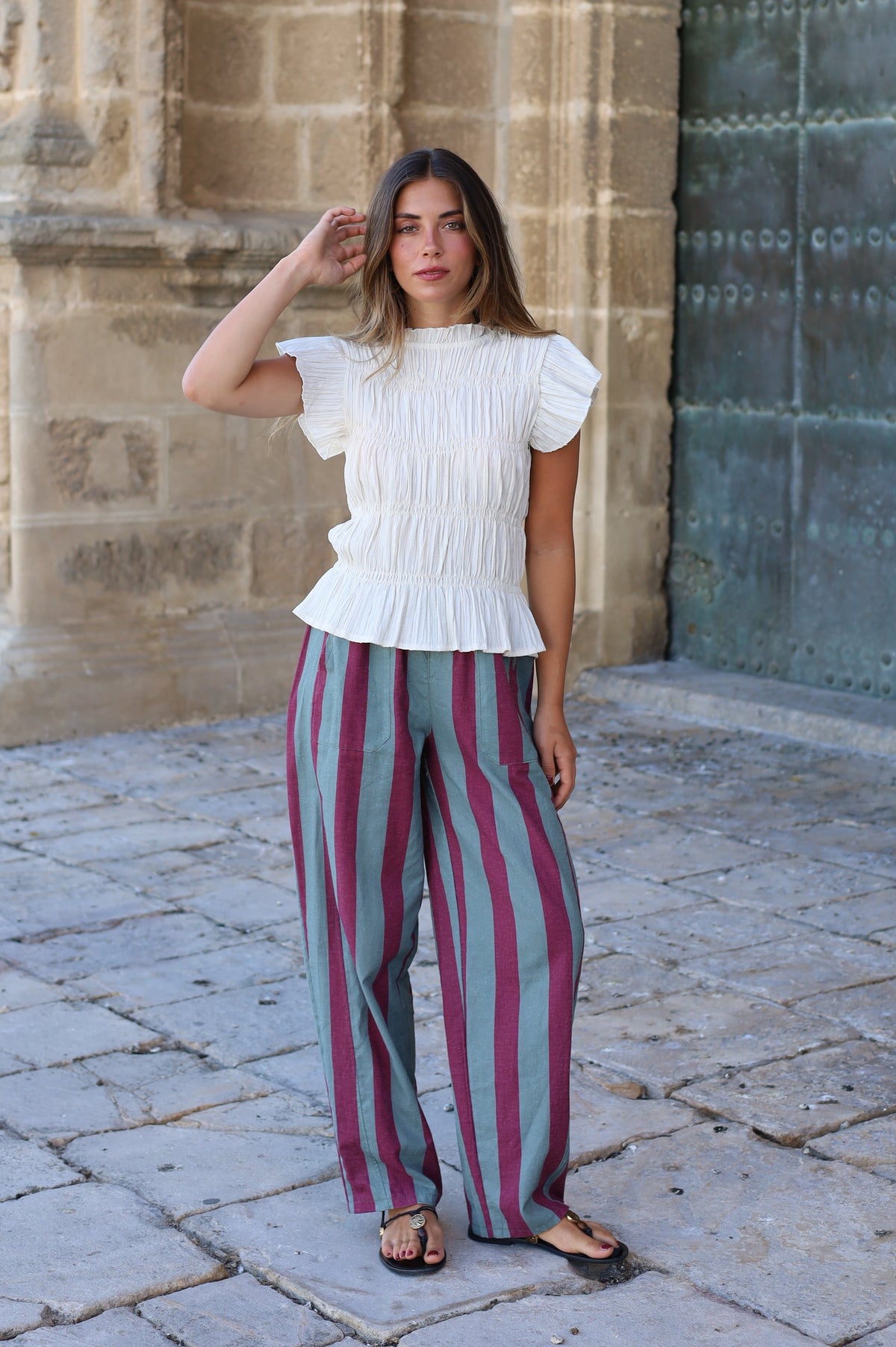 PANTALON PALMA VERDE