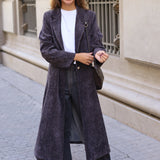 ABRIGO SOLAPAS ANTRACITA